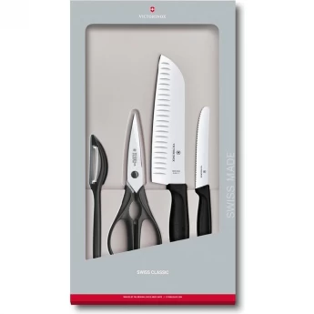 Набор ножей кухонных VICTORINOX SWISSCLASSIC KITCHEN SET 6.7133.4G